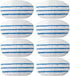 8 Pack Steam Mop Pads or PurSteam ThermaPro 10-in-1 Steam Mop Washable Reusable Pads by