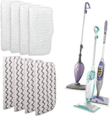 8 Pack Steam Mop Pads or Shark S1000 Series (4 Sot + 4 Scrub Pads)