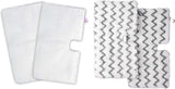 2 Pack + 2 Pack Replacement Microiber Mop Pad or Shark Steam Pocket Mops S3500 Series S3501 S3601 S3550 S3901 S3801 SE450 S3801CO S3601D (2 Sot mop pad+2 scrubby mop pad)