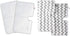 2 Pack + 2 Pack Replacement Microiber Mop Pad or Shark Steam Pocket Mops S3500 Series S3501 S3601 S3550 S3901 S3801 SE450 S3801CO S3601D (2 Sot mop pad+2 scrubby mop pad)