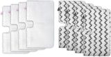 8 Pack Replacement Microiber Mop Pad or Shark Steam Pocket Mops S3500 Series S3501 S3601 S3550 S3901 S3801 SE450 S3801CO S3601D (4 Sot mop pad+4 scrubby mop pad)