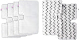 4 Pack + 2 Pack Replacement Microiber Mop Pad or Shark Steam Pocket Mops S3500 Series S3501 S3601 S3550 S3901 S3801 SE450 S3801CO S3601D (4 sot mop pad+2 scrubby mop pad)