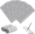 lat Mop Head Replacement Pads Compatible with Joy-MOOP Mop and Bucket Set, Reusable Washable Squeeze Microiber Mop Reills or Oshang Bosheng Mop - 13" X 4.9", Grey Only