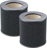 Air Mini Replacement ilter Compatible with Molekule Air Mini and Air Mini+ Air Puriiers,3-in-1 HEPA and Activated Carbon ilter or Home, Dust, Smoke & VOCs, 2-Pack