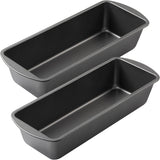 Extra Large Bread Pan, 13" x 5" Long Loa Pan, Nonstick Baking Pan, Rectangular Loa Tin, Set o 2