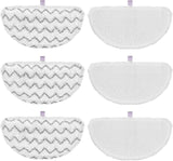 6 Pack 1940 or Bissell Steam Mop Pads or Bissell Powerresh Steam Mop 1806 1544 1440 2075A 2685A 1940W 19404 Series, Model 19402 19408 1940a 1940 1940q 1940t B0006 B0017, Part #5938#203-2633