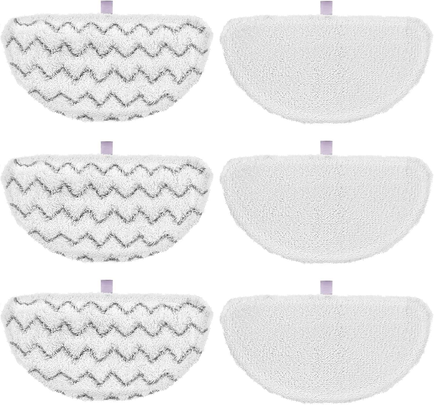 6 Pack 1940 or Bissell Steam Mop Pads or Bissell Powerresh Steam Mop 1806 1544 1440 2075A 2685A 1940W 19404 Series, Model 19402 19408 1940a 1940 1940q 1940t B0006 B0017, Part #5938#203-2633