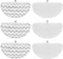 6 Pack 1940 or Bissell Steam Mop Pads or Bissell Powerresh Steam Mop 1806 1544 1440 2075A 2685A 1940W 19404 Series, Model 19402 19408 1940a 1940 1940q 1940t B0006 B0017, Part 