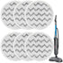 6 Pack 3897A / 3712 Rotating Steam Mop Pads Replacement or Bissell SpinWave SmartSteam Scrubbing Steam Mop Cleaner 【Models 3897A/3712 ONLY】, Washable Reuseable Reill Pads