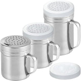 [10oz + 10oz + 14oz] Stainless Steel Dredge Shaker Bundle - by
