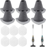 6+6 Pack NES215A/ NES210 Vacuum ilter Set or Eureka NES215A/ NES210/ NES212/ NES215 Blaze Stick Vacuum Cleaner, 6 Vacuum ilters + 6 Pre-Motor ilters, Compare to Part #N0101 & N0102