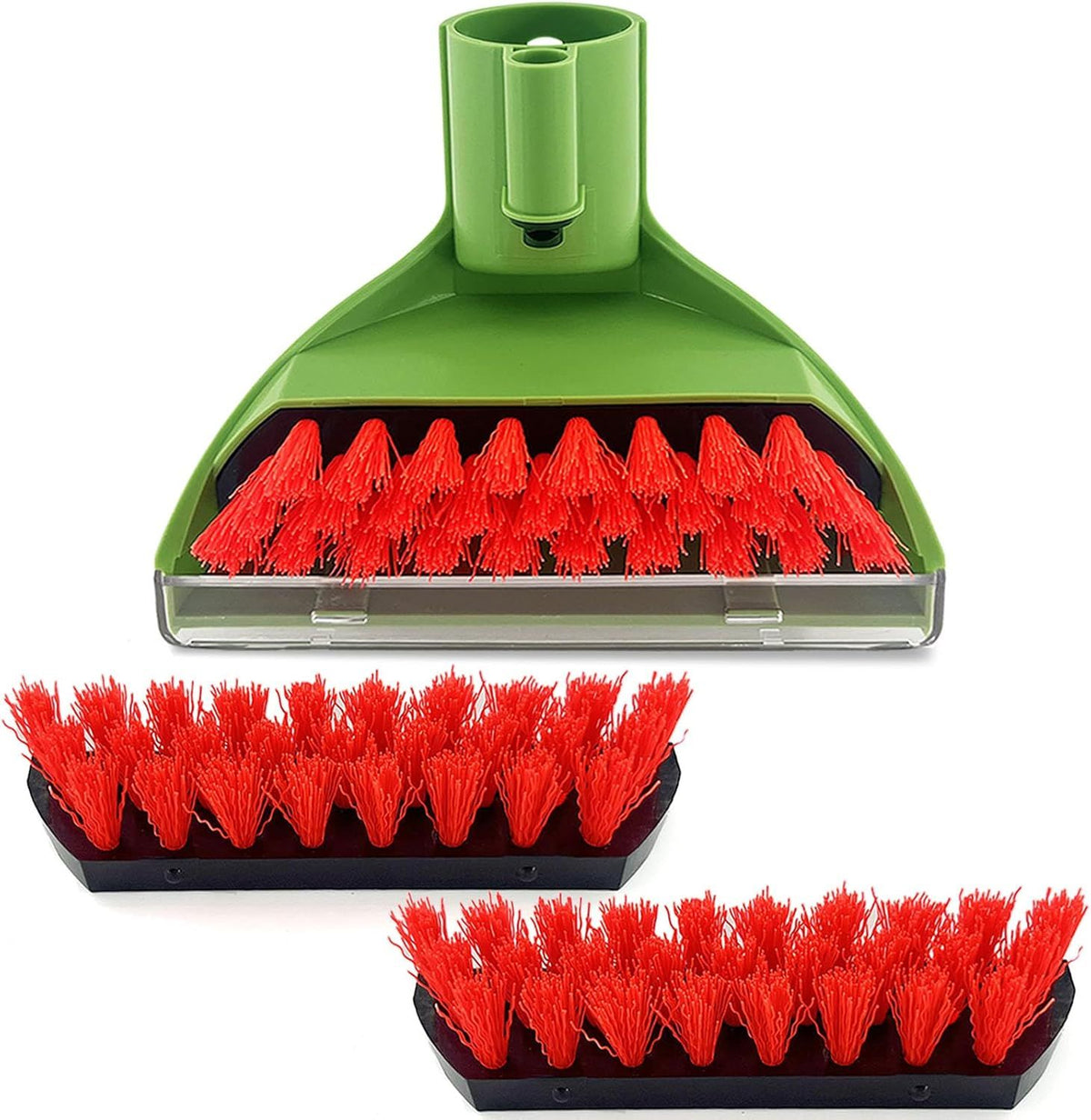 Upgraded 1400B Little Green 5.3" Detachable Tough Stain Brush Tool Replacement or Bissell Little-Green Upright &Portable Carpet Cleaners or 1400B 4075 3860 1425 2458 3194 3353 Series,1+2 Brush,Green
