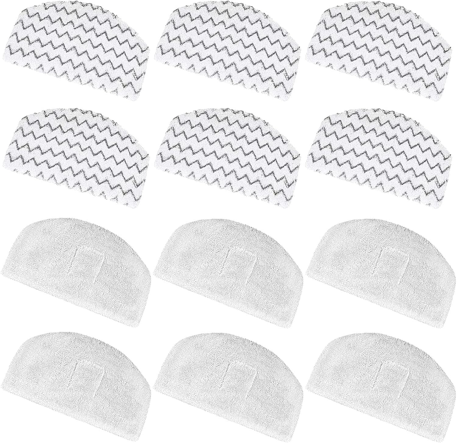 12 Pack 1940 Steam Mop Replacement Pads or Bissell Powerresh Steam Mop 1940 1440 1806 1544 2075 2685A 2814 Series, Model 19402 19404 19408 19409 1940A 1940 1940Q 1940T 1940W B0006 B0017 2075A 15441