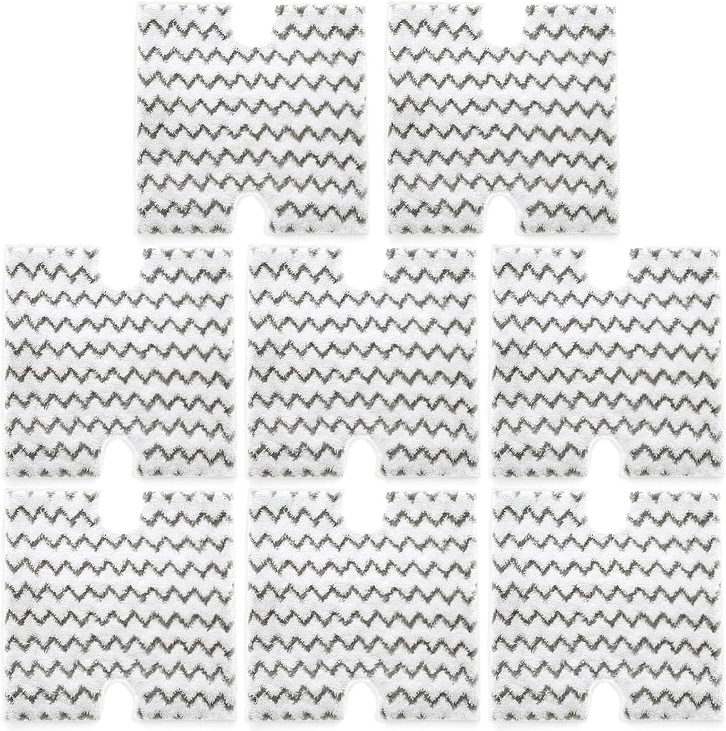 S3973D Steam Mop Replacement Pads or Shark Lit-Away Pro & Genius Steam Pocket Mop S3973 S3973D S5003D S3973WM S5001 S5002Q S5003A S5004 S5004W S6001W S6001WM S6002 S6002C,Part # P184WQ, 8 Pack