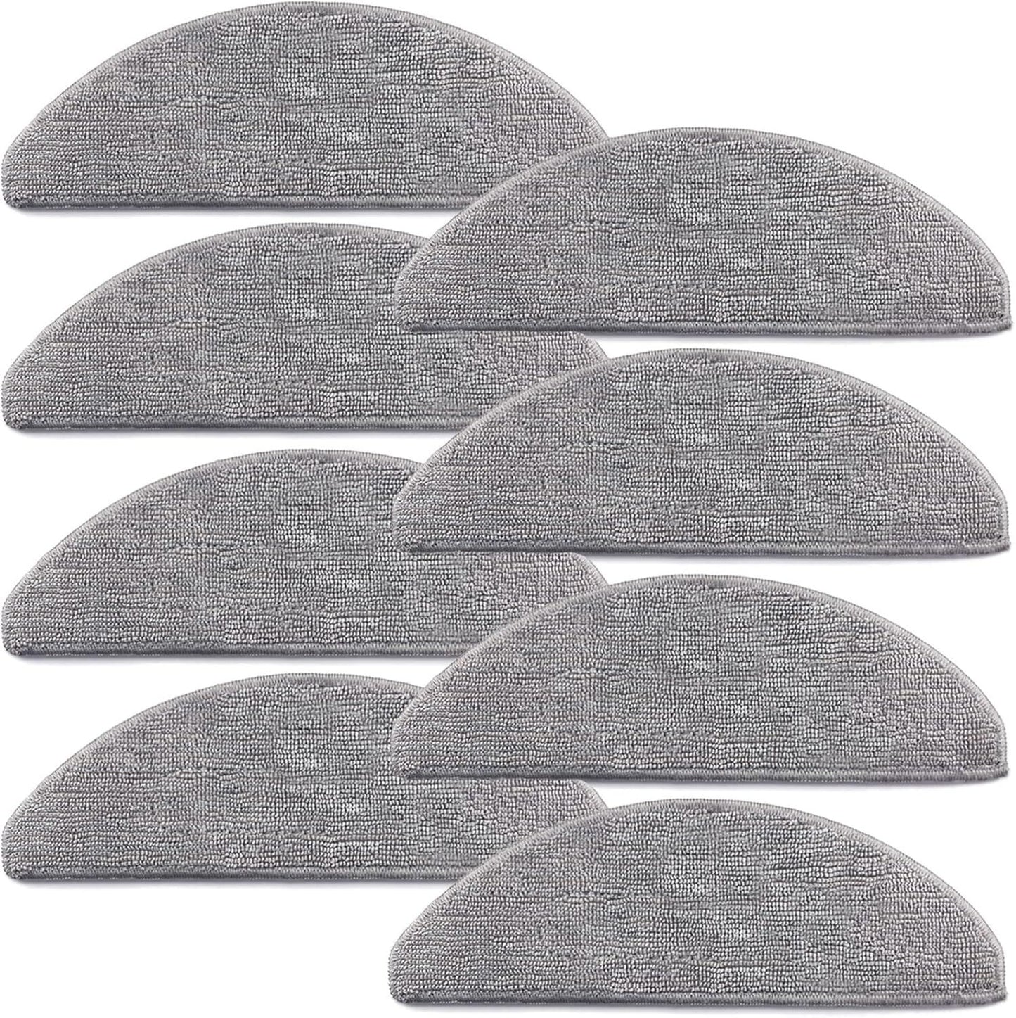 8 Pack i5 Replacement Mop Pads Compatible or iRobot Roomba Combo i5, i5+, j5, j5+ Robot Vacuum Cleaner Mop, 8 Pack Washable and Reusable Mop Pads