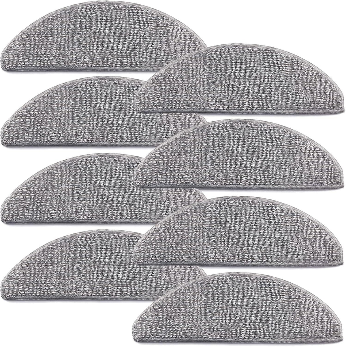8 Pack i5 Replacement Mop Pads Compatible or iRobot Roomba Combo i5, i5+, j5, j5+ Robot Vacuum Cleaner Mop, 8 Pack Washable and Reusable Mop Pads