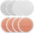 Spinwave Mop Pads Replacement Set Compatible with Bissell Spinwave 2039A 2124: 4 Heavy Scrub Pads, 2 Sot Pads, 2 Scrubby Pads by  (8Pack)