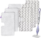 S3501 or Shark Steam Pocket Mop Pads: Washable Steam Mop Replacement Pads or Shark Steamer S3601D S3601 S3801CO S3901 S3550 SE450 (6Pack)