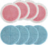 Spin Cordless Electric Mop Pads - 8 Pack Steam Electric Mop Reills it or Vmai/Eous/Idoo/Alabot/Devoac - 7.28inch Spin Replacement Mop Pads or loor Cleaning