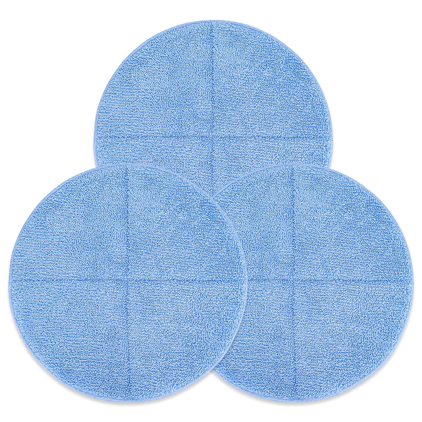 Commercial 17 Inch Microiber Carpet Bonnet loor Machines Pads Compatible with loor Machine: 3 Packs Microiber Carpet Bonnet loor Buer Pads