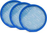 3 Pack 304087001 ilter Compatible with Hoover WindTunnel Rewind UH71350V,UH71300,UH71250,UH71330,UH71100,UH71012 & WindTunnel 3 UH72625,UH72630,UH72600 & Windtunnel Max UH70600 Series Upright Vacuum