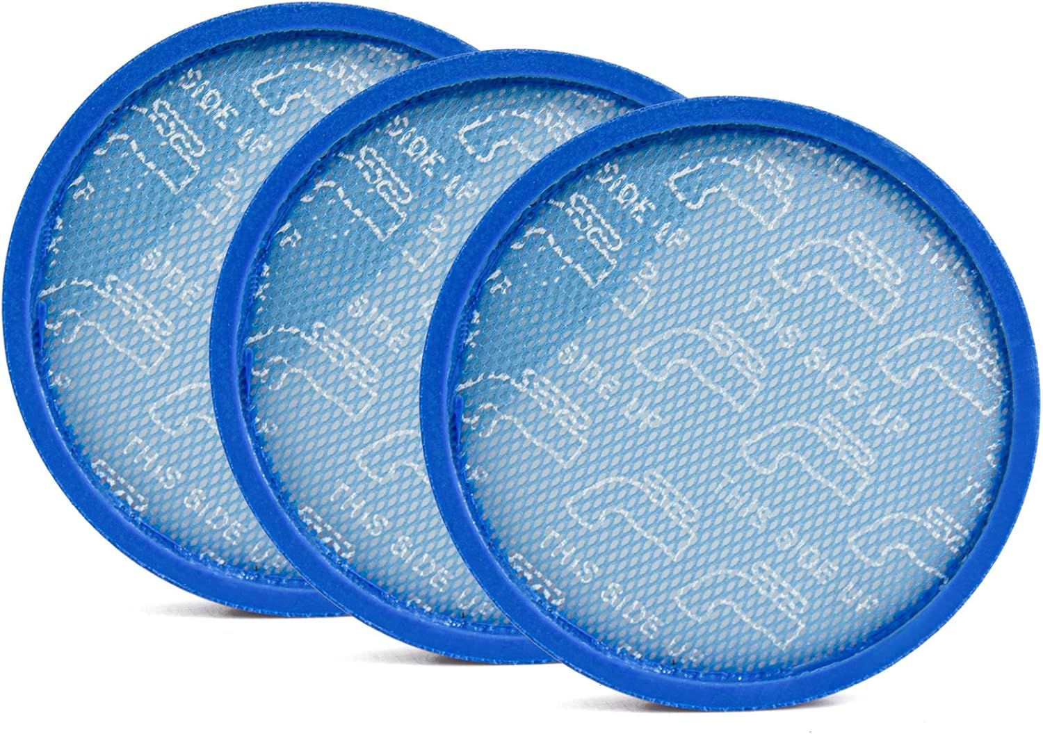 3 Pack 304087001 ilter Compatible with Hoover WindTunnel Rewind UH71350V,UH71300,UH71250,UH71330,UH71100,UH71012 & WindTunnel 3 UH72625,UH72630,UH72600 & Windtunnel Max UH70600 Series Upright Vacuum