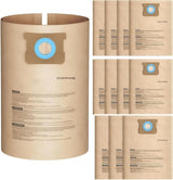 12 Pack DXVA19-4102 Dust Bags or DEWALT 12-16 Gallon Wet Dry Vacuum, Compatible with DXV12P DXV14P DXV16P DXV16PA DXV16S