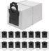 15 Pack Vacuum Bags Replacement or Dreame X50 Ultra/X40 Ultra/X30 Ultra/L50 Ultra/L40 Ultra/L10s Ultra Gen 2/L10s Pro Ultra Robot Vacuum Cleaner,3.2L Large Capacity Dust Bag Accessories