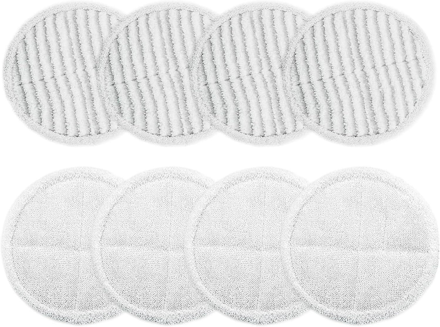 8 Pack Spin-Wave Mop Replacement Pads Compatible with Bissell Spin-Wave 2039,2039A,2124,2307,23157,20391,20399 Series Steam Mop Pads or Bissell Spin-Wave Hard loor Cleaner