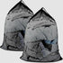 2 Pack Large Mesh Laundry Bags, 24" x 36" Heavy Duty Strong Drawstring Dirty Clothes Bags with Soft Breathable Net, Machine Washable Laundry Bag for College, Dorm, Camp, Travel and Family Use(Black)