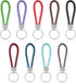 9 Pcs Braided Keychain, Small Key Chain Handwoven for Car Keys, Elegant Accessories for Men and Women, Perfect Birthday and Christmas Gifts