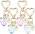 Strawberry Purse Charm, 4 Pcs Strawberry Keychain Charm for Girls Handbag (4 Colors, 2.83 Inch)