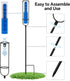 Rain Gauge Outdoor for Yard, Heavy Duty Rain Guage Gage Freeze Proof Best Rated, Large Plastic Water Gauge with Floating Duck and Ball, Playful & Accurate