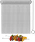 5.9 Inch Stainless Steel Skewer Grilling Shish Kebob,Cocktail Sticks,Reusable Martini Glass Picks 50pcs