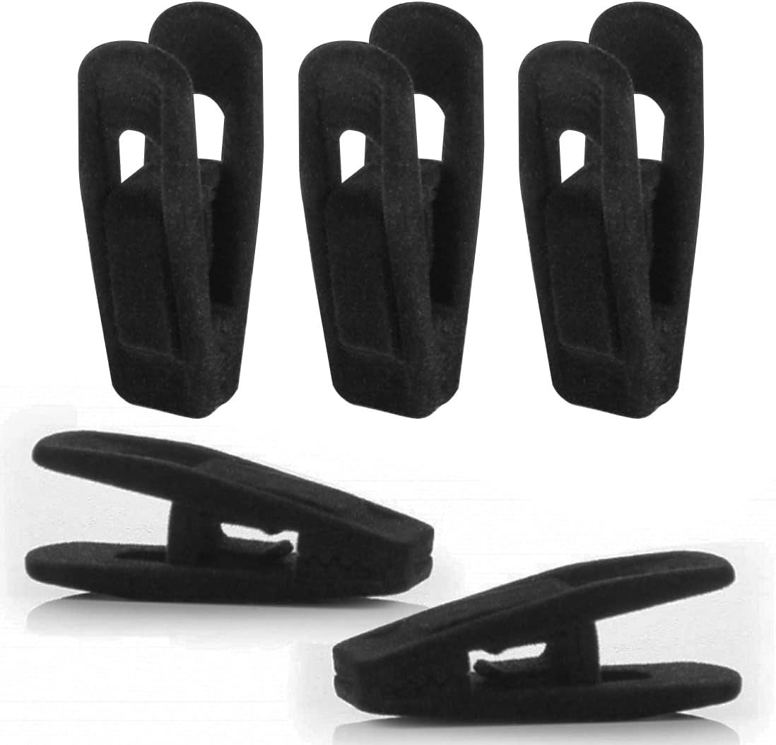 Velvet Hanger Clips - 20pcs Plastic Clips for Velvet Hangers