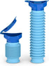 Pee Bottles for Men, Adjustable Emergency Urinal 750ml, Car Pee Bottle for Men and Women, Portable Toilet for Car, Shrinkable Personal Mobile Toilet,Urine Bottle, Travelling, Traffic Jams & Hiking