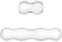Gel Keyboard Wrist Rest Set - Ergonomic Computer Desk Pad for Typing Pain Relief, Cute Silicone Cushion for Support Hand & Arm, Comfortable Wrist Rest for Gaming Laptop Office & Home Accessories