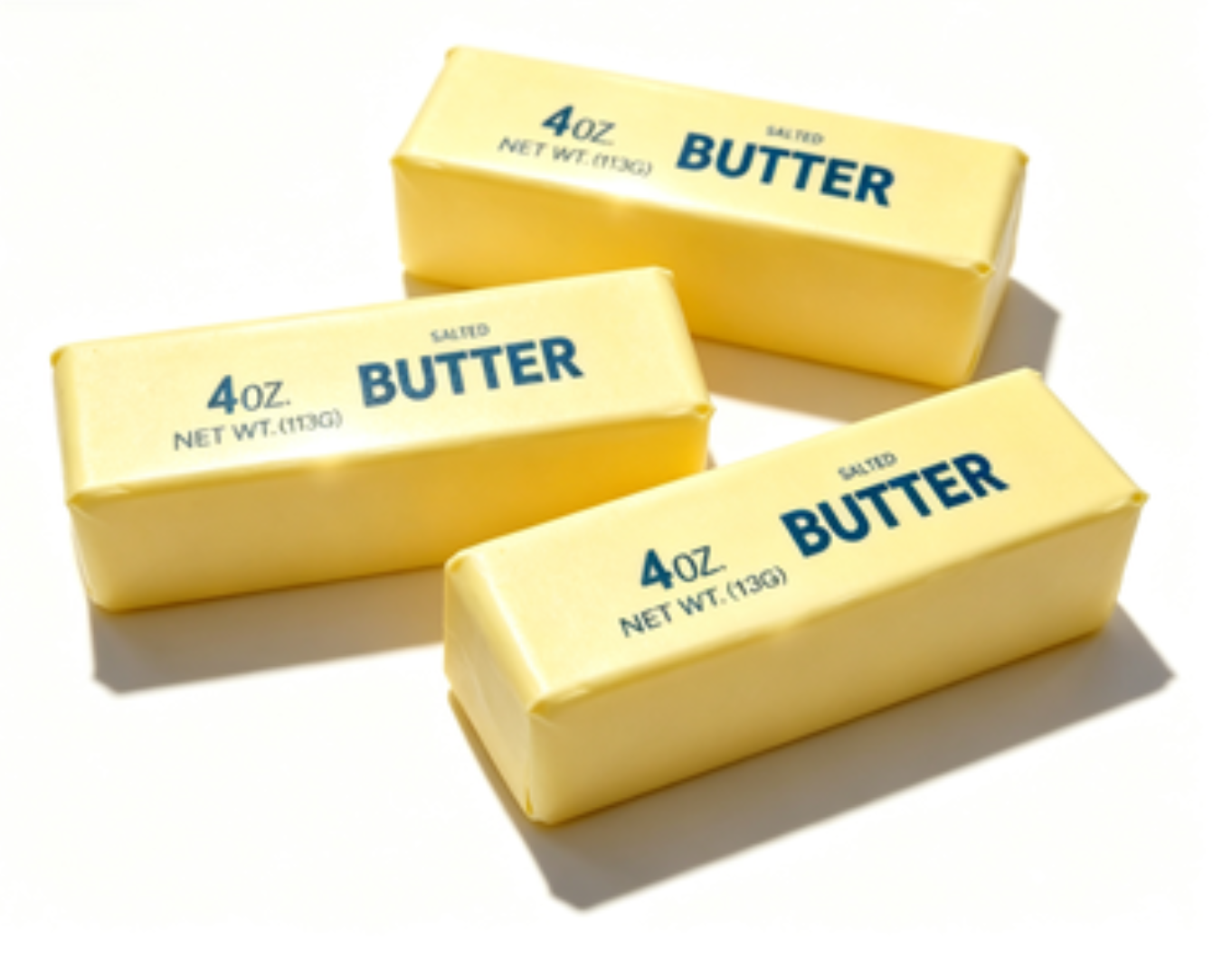 3Pcs Slow Rebound Cute Butter Squeeze Stress Balls, 2026 New Realistic Soft Butter Stick Fidget Toy,Slow Rising Portable Squishy for Adults Anxiety & Stress Relief, Sensory Gifts for Office, Home