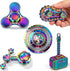 5 PCS Fidget Toy Set Adults & Teen, Sensory Handheld Gadgets Spinners, Cool Desk Toys for Office, Home, Travel, Perfect Classroom Prizes, Goodie Bag Fillers, Party Supplies