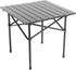 Portable Camping Table Folding Side Table Aluminum Lightweight Table with Carry Bag for Outdoor Cooking Hiking Picnics BBQ Travel (Black)