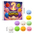 Fidget Squishy Stress Relief Toy 9-Grid Blind Box - Mystery Dumpling Squishy Calendar - Adult Decompression Squeeze Toy - GJ862-003