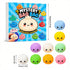 Fidget Squishy Stress Relief Toy 9-Grid Blind Box - Mystery Dumpling Squishy Calendar - Adult Decompression Squeeze Toy - GJ863-001