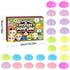 Adult Squishy Stress Relief Toy 24-Day Countdown Surprise Set - Mystery Dumpling Squeeze Calendar Gift Box - Decompression Toy - GJ876-002