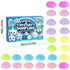 Adult Squishy Stress Relief Toy 24-Day Countdown Surprise Set - Mystery Dumpling Squeeze Calendar Gift Box - Decompression Toy - GJ876-009