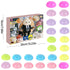 Adult Squishy Stress Relief Toy 24-Day Countdown Surprise Set - Mystery Dumpling Squeeze Calendar Gift Box - Decompression Toy - GJ876-015