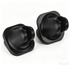 No-Drill Shower Head Holder 2-Pack - Adhesive Wall Mount Bracket for Handheld Shower Spray - Adjustable Universal Bathroom Accessory - Black