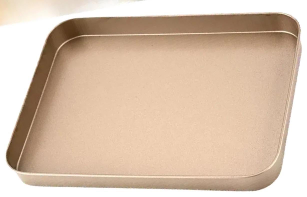 Non-stick Rectangular Cake Pan Baking Oven Tray Dish Mold Bakeware Kitchen Tool-Golden