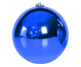 Electroplate Christmas Balls Pendant DIY Plastic Xmas Ambience Festival Balls Pendants Party Supplies-Blue