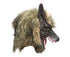 Halloween Horror Savage Wolf Head Mask Masquerade Fluffy Headgear Decoration-Brown