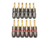 12Pcs 24K Gold Plated Zinc Alloy Banana Plugs Speaker Audio Video Connectors